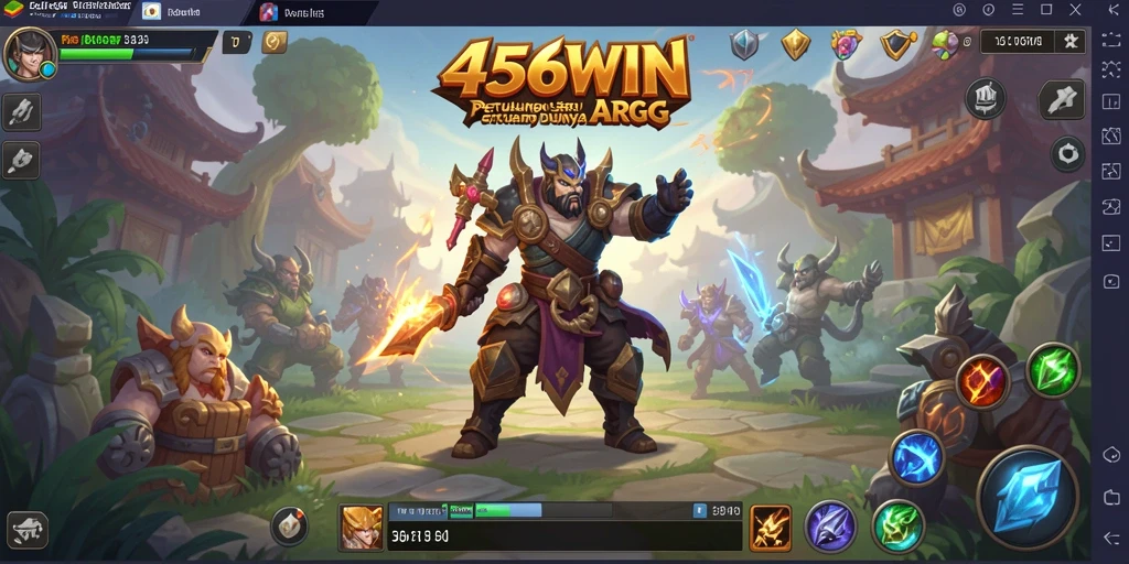 Tangkapan layar menampilkan aksi seru dalam gameplay ARPG.