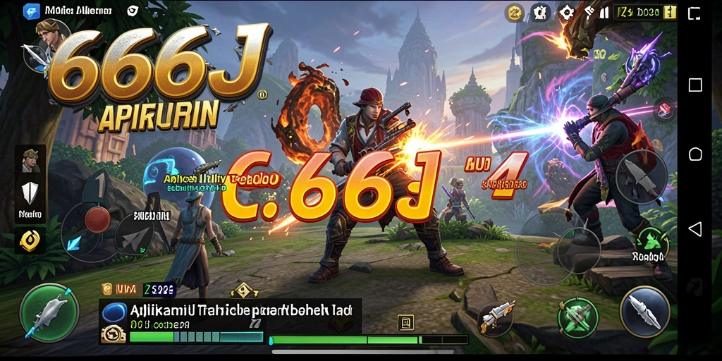 Tampilan utama 666J dengan berbagai alat Utility yang praktis.