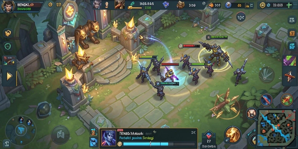 Screenshot dari gameplay BENGKEL69 yang penuh aksi.
