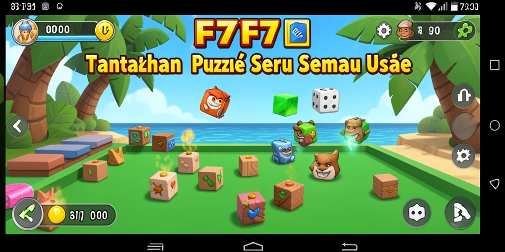 Tampilan gameplay F7F7 yang seru dan menarik.