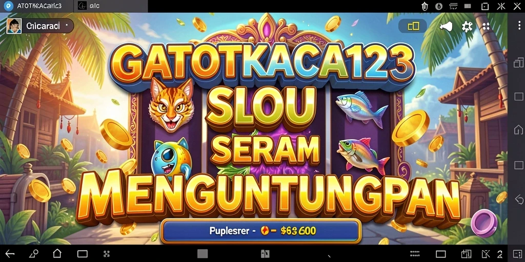 Screenshot GATOTKACA123 yang menunjukkan gameplay Slot yang menarik.