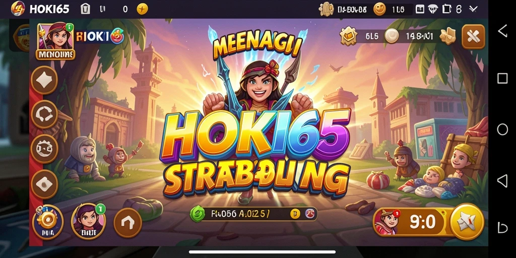 Screenshot gameplay HOKI65 yang menunjukkan pertempuran strategis yang intens.