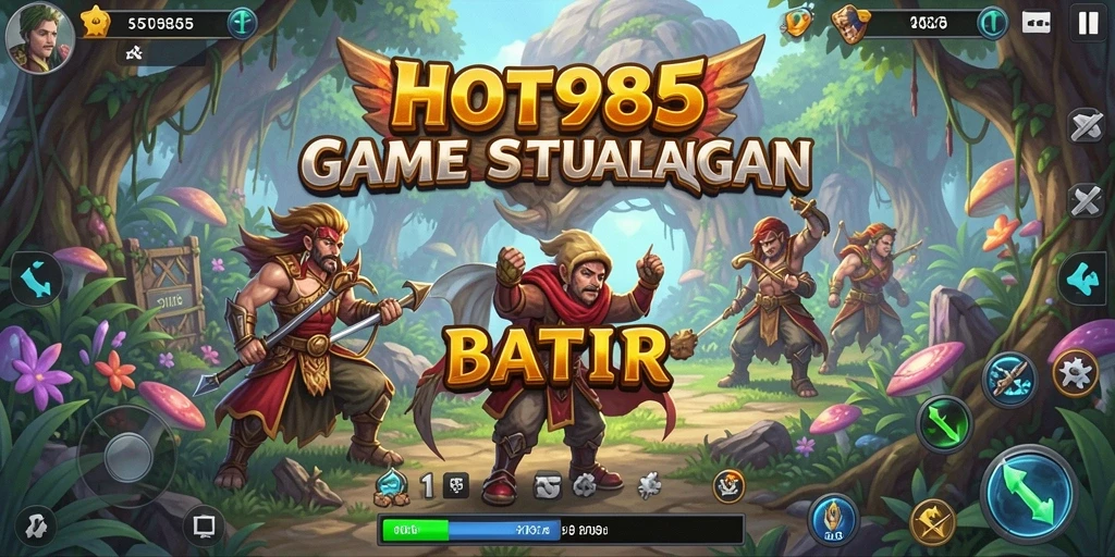 Tampilan gameplay HOT985 dengan elemen strategi yang mendebarkan.