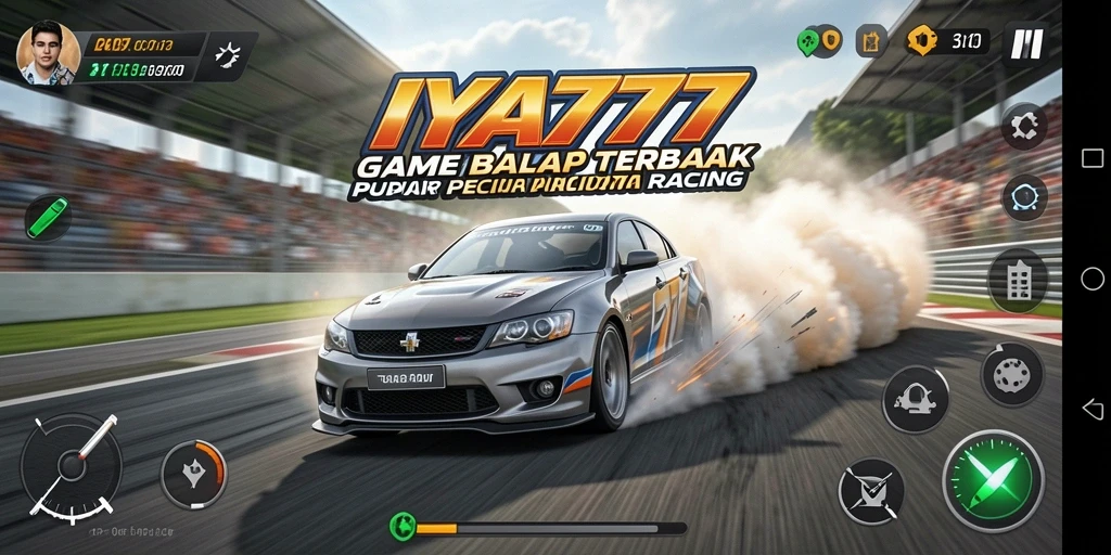 Tampilkan gameplay intens dengan berbagai mobil balap di IYA777.