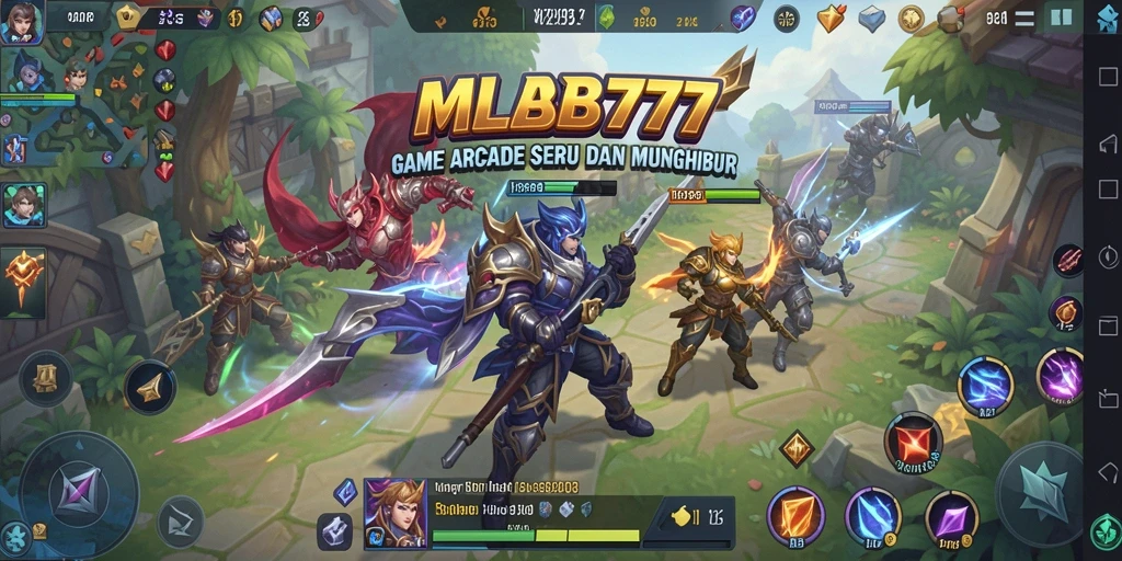 Tampilan gameplay seru dari MLBB777 dengan aksi yang menegangkan.