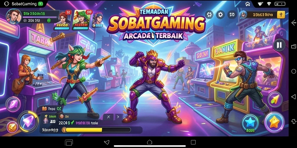 Menampilkan gameplay seru dan interaktif dari SOBATGAMING.