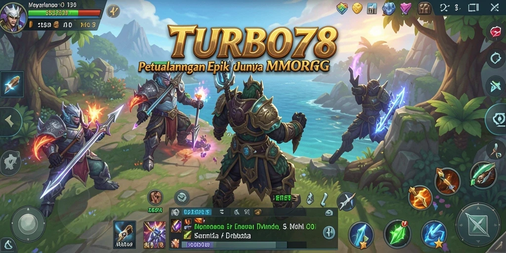 Tampilan gameplay TURBO78 yang menarik dan penuh aksi.